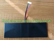 Replacement Laptop Battery for  5140mAh Long life GIGABYTE GAG-M20, 