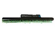 Replacement Laptop Battery for  5700mAh Long life GIGABYTE GAS-G80, P25W, 961T2009F, P25X v2, 