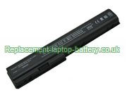 Replacement Laptop Battery for  4400mAh Long life HP HSTNN-IB75, 464059-141, HSTNN-Q35C, HSTNN-C50C, 