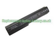 Replacement Laptop Battery for  6600mAh Long life HP HSTNN-IB75, 464059-141, HSTNN-C50C, HSTNN-Q35C, 