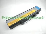 Replacement Laptop Battery for  5200mAh Long life LENOVO L09N6D16, IdeaPad Y460A, IdeaPad Y560, IdeaPad Y460 063335U, 