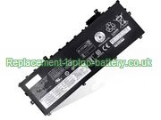 Replacement Laptop Battery for  57WH Long life LENOVO SB10K97587, 01AV430, 01AV494, ThinkPad X1 Carbon 2017, 