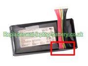 Replacement Laptop Battery for  5225mAh Long life MSI BTY-L78, GT75VR 7RF Titan Pro, GT75VR 7RF, GT73VR 6RF, 