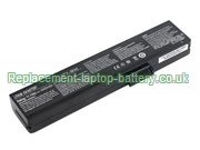 Replacement Laptop Battery for  4400mAh Long life MSI BTY-M44, BTY-M45, 91NMS14LD4SW1, PR400, 