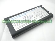 Replacement Laptop Battery for  6600mAh Long life PANASONIC CF-29FC9AXS, CF-Y2CC2, CF-Y2EW1AXR, CF-VZSU29R, 