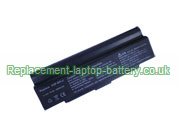 Replacement Laptop Battery for  6600mAh Long life SONY VGP-BPS2, VGP-BPL2C, VGP-BPS2C, VGP-BPS2A, 