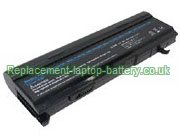 Replacement Laptop Battery for  6600mAh Long life TOSHIBA PA3399U-1BAS, PABAS057, PA3399U-2BRS, PABAS077, 