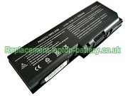 Replacement Laptop Battery for  4400mAh Long life TOSHIBA Satellite L350-159, Satellite P200-11P, Satellite P200-18E, Satellite P200D-11J, 