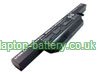 Replacement Laptop Battery for CLEVO W650SR, W650RB, 6-87-W650S-4D4A1, 6-87-W650S-4E42,  4400mAh