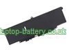 Replacement Laptop Battery for Dell 66DWX, Latitude 7440, 047T0, 0HYH8,  57WH