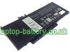 Replacement Laptop Battery for Dell 8V5GX, Latitude E3450 Series, Latitude E3550 Series, RYXXH,  51WH