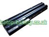 Replacement Laptop Battery for NEC PC-LS150CS6B, PC-LS350BS6L, PC-LS150BS6R, PC-LS550AS6W,  60WH