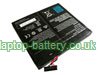 Replacement Laptop Battery for GIGABYTE GAG-K40, 541387490001,  4000mAh