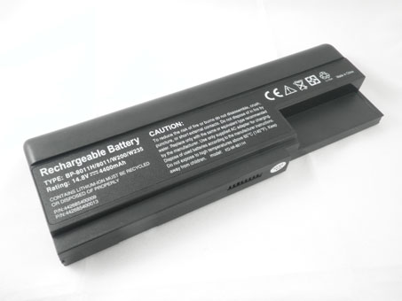 Replacement Laptop Battery for MITAC 742544, 40011708, 442685400009, 442685430004,  4400mAh
