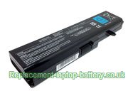 Replacement Laptop Battery for TOSHIBA PA3780U-1BRS, Satellite Pro T110 Series, Satellite T135 Series, PABAS215,  4400mAh